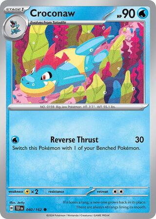 Croconaw - 040/162 - Temporal Forces 