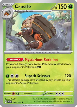 Crustle - 012/182 - Destined Rivals