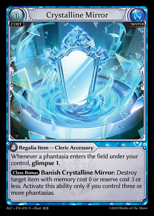Crystalline Mirror - Alchemical Revolution -  R Water