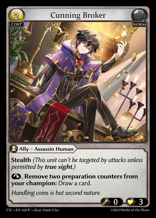 Cunning Broker - Fractured Crown - C Norm
