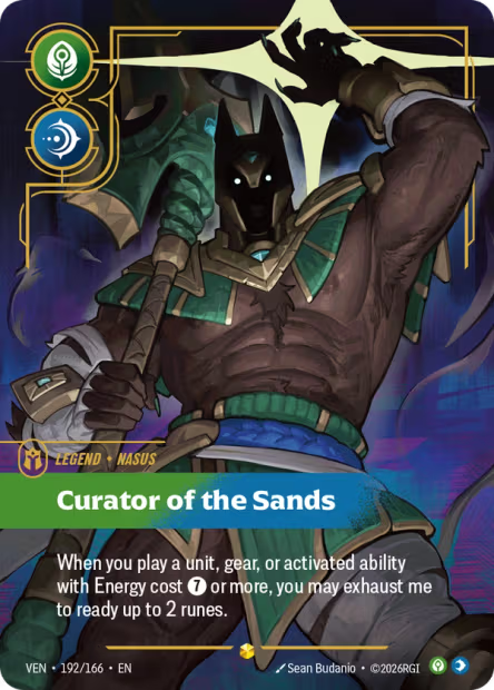 Curator of the Sands - 192/166 - Overnumbered