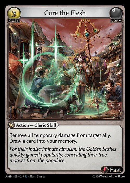 Cure the Flesh - Mortal Ambition -  R Norm
