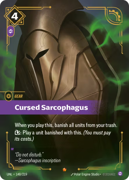 Cursed Sarcophagus - 148/219 - Epic Chaos