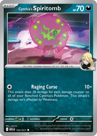 Cynthia's Spiritomb - 133/217 - Ascended Heroes