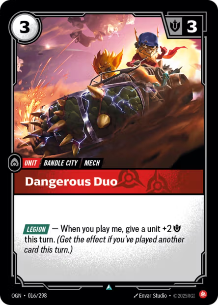 Dangerous Duo - 016/298 - U Fury