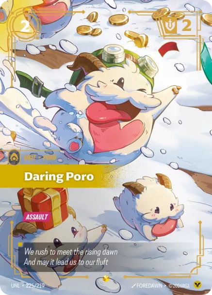 Daring Poro - 225/219 - Overnumbered