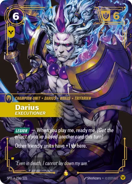 Darius, Executioner - 236/221 - Epic Order