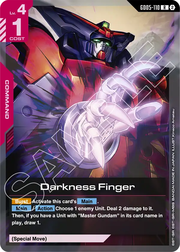 Darkness Finger - GD05-110 - R