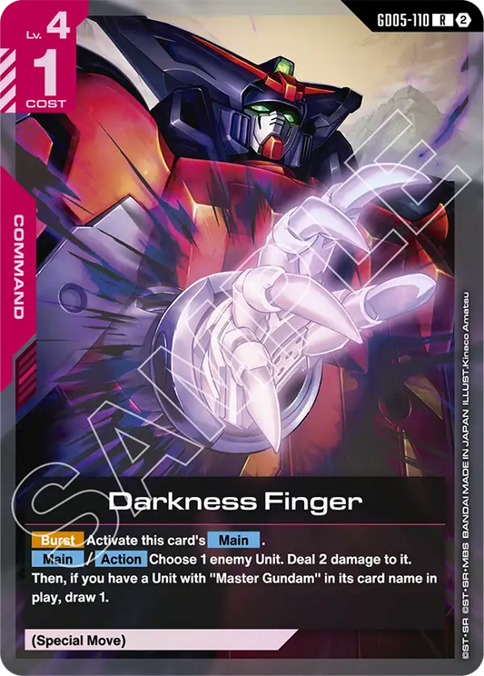 Darkness Finger - GD05-110 - R