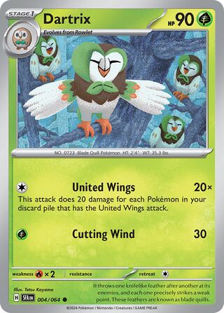 Dartrix - 004/064 - Shrouded Fable
