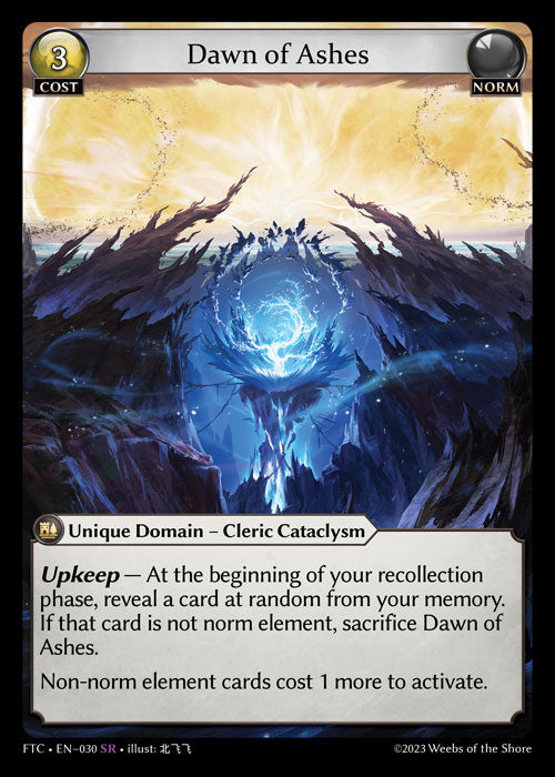 Dawn of Ashes - Fractured Crown - SR Norm