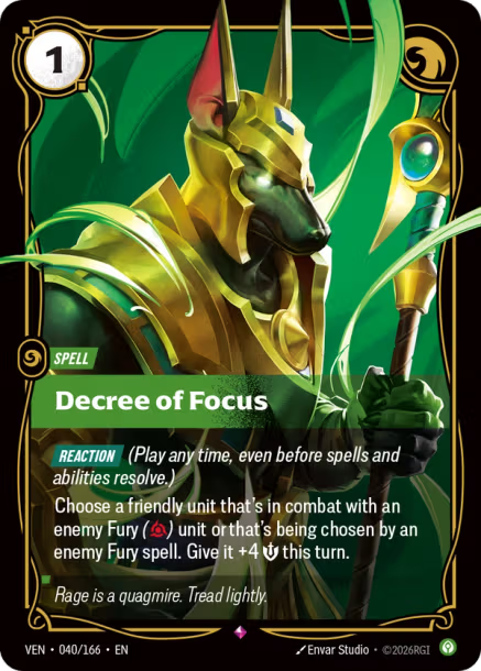 Decree of Focus - 040/166 - R Calm