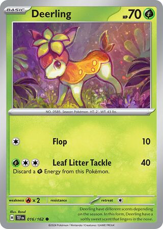Deerling - 016/162 - Temporal Forces 