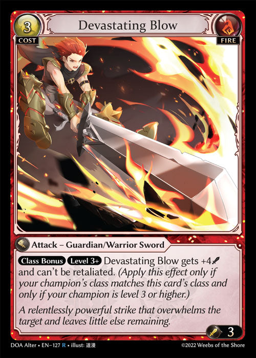 Devastating Blow - Dawn of Ashes