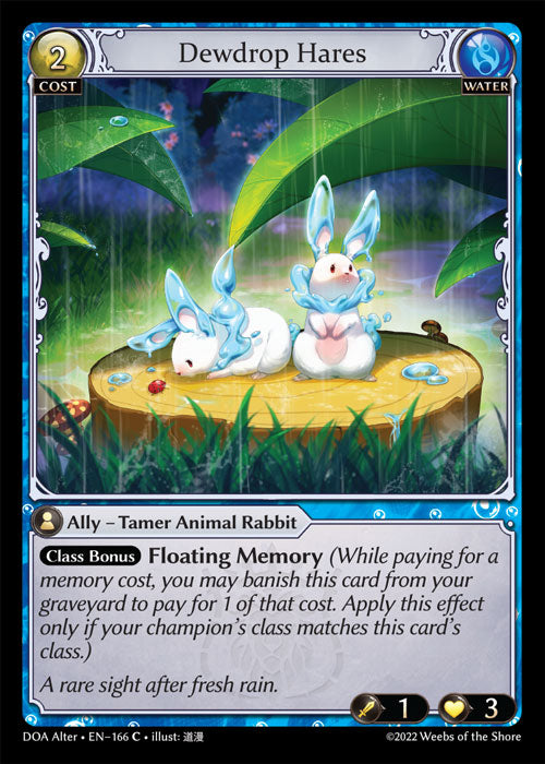 Dewdrop Hares - Dawn of Ashes