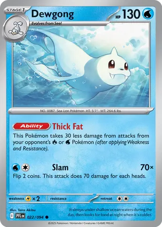Dewgong - 022/094 - Phantasmal Flames