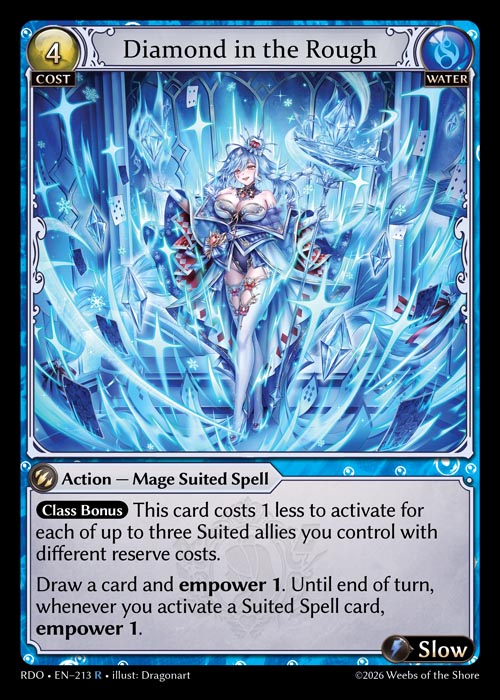 Diamond in the Rough - Radiant Origins - R Water