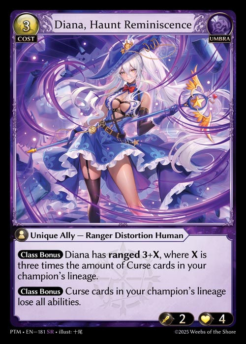 Diana, Haunt Reminiscence - Phantom Monarchs
