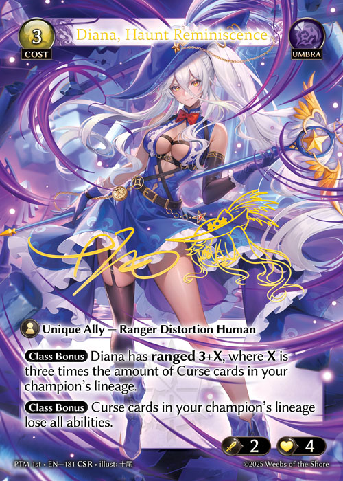 Diana, Haunt Reminiscence (CSR) - Phantom Monarchs