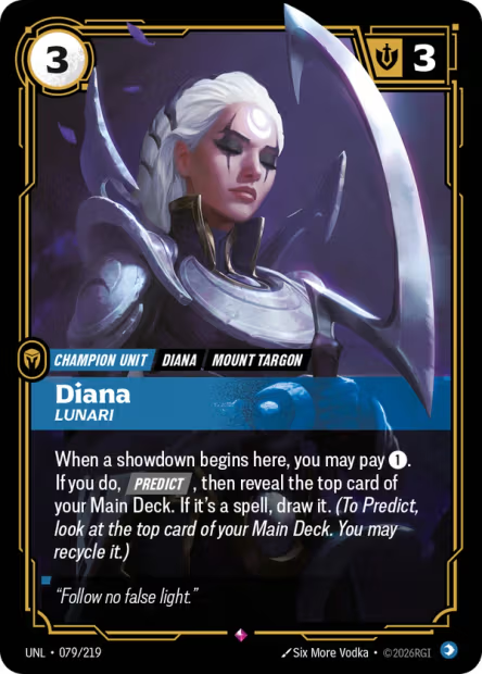 Diana, Lunari - 079/219 - R Mind