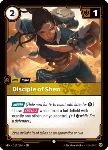 Disciple of Shen - VEN-117/166