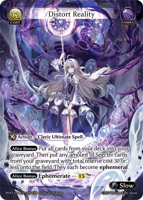 Distort Reality - Radiant Origins - UR Umbra