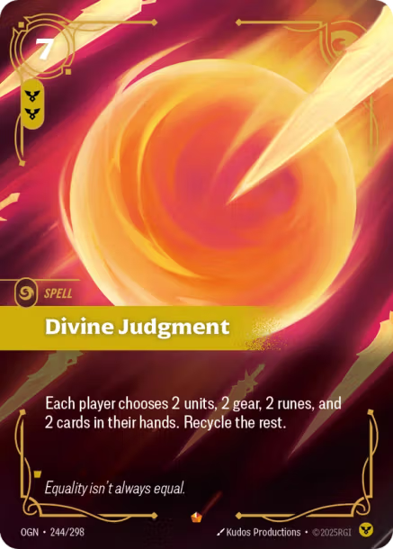 Divine Judgment - 244/298 - Epic Order