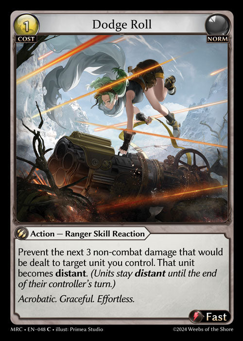 Dodge Roll - Mercurial Heart -  C Norm