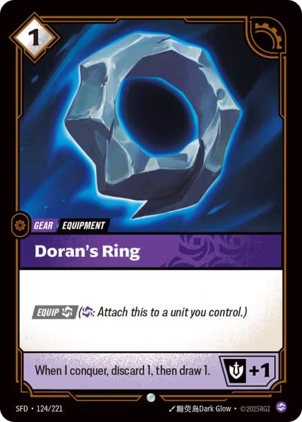 Doran's Ring - 124/221 - C Chaos