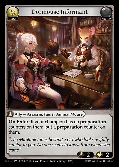 Dormouse Informant - Merlin Re:Collection Brilliant Vestige - U Norm