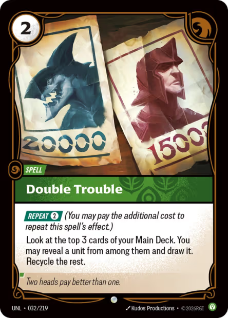 Double Trouble - 032/219 - C Calm