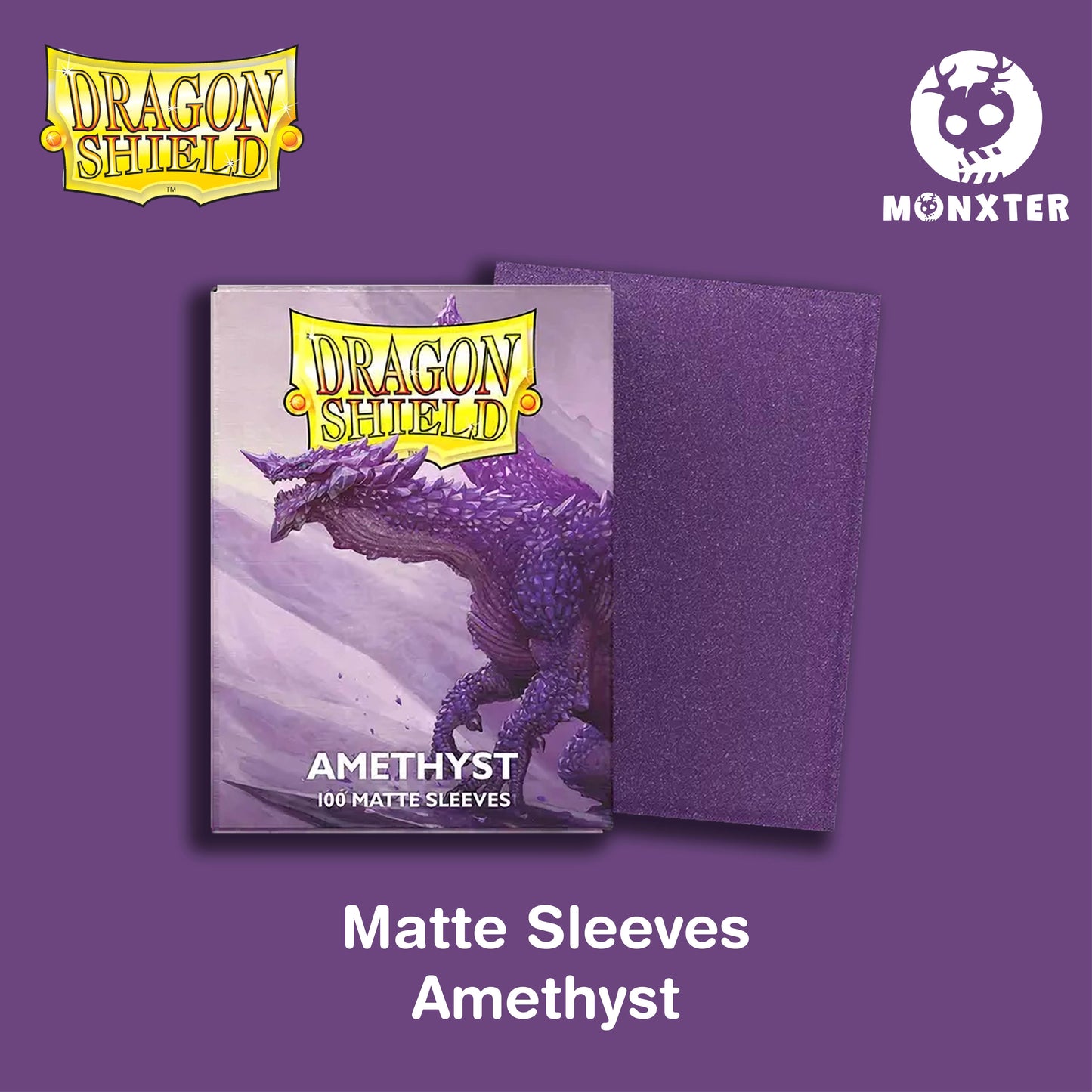 Dragon Shield Amethyst Matte Sleeves