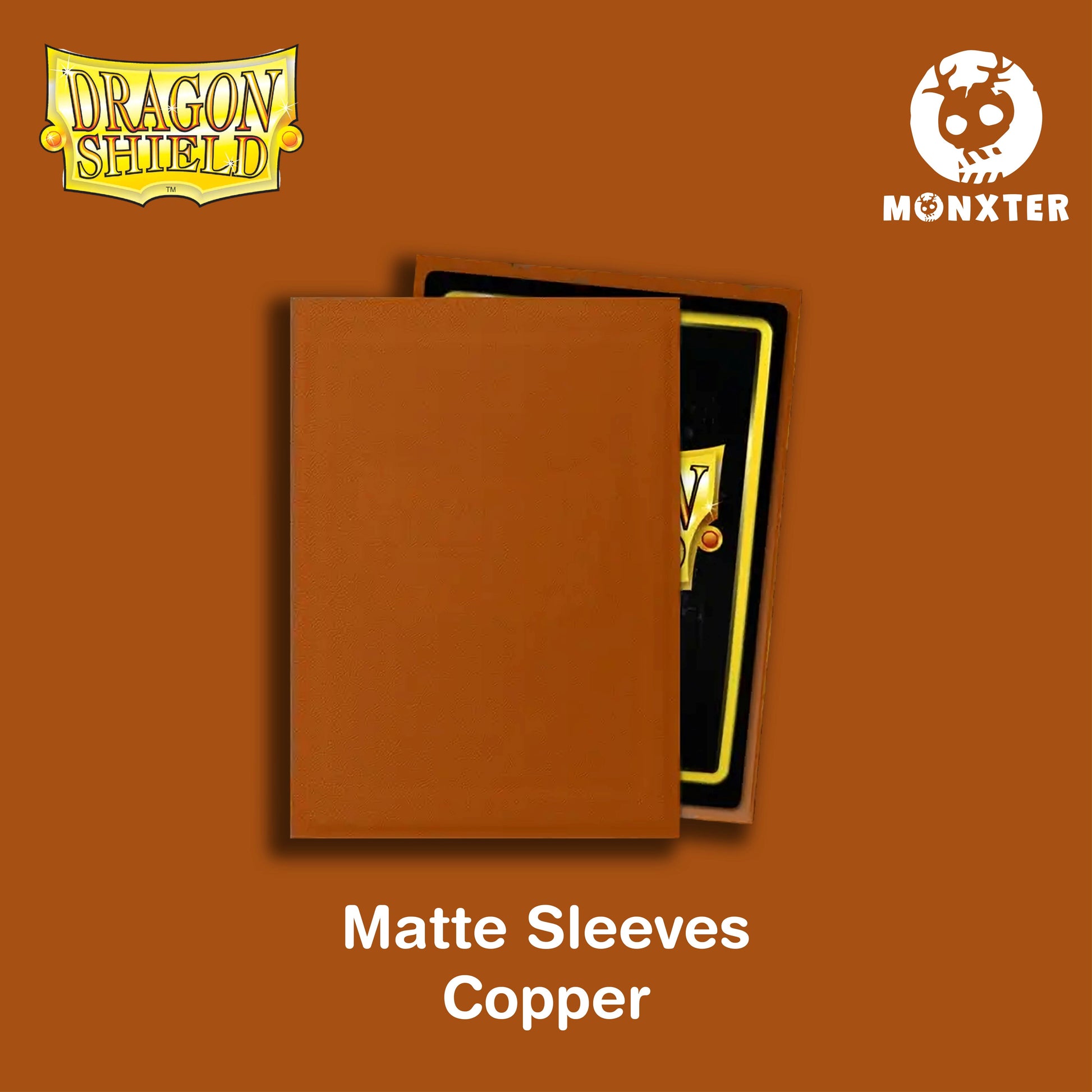 Dragon Shield Copper Matte Sleeves