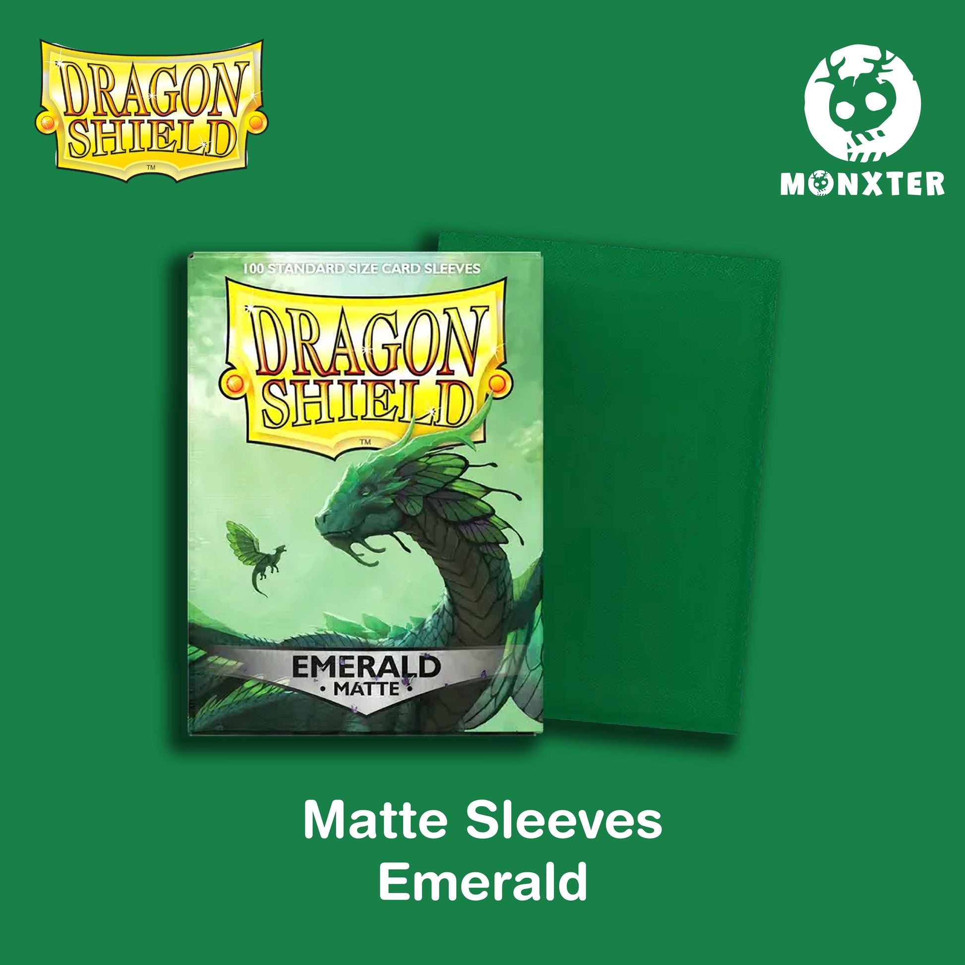 Dragon Shield Emerald Matte Sleeves