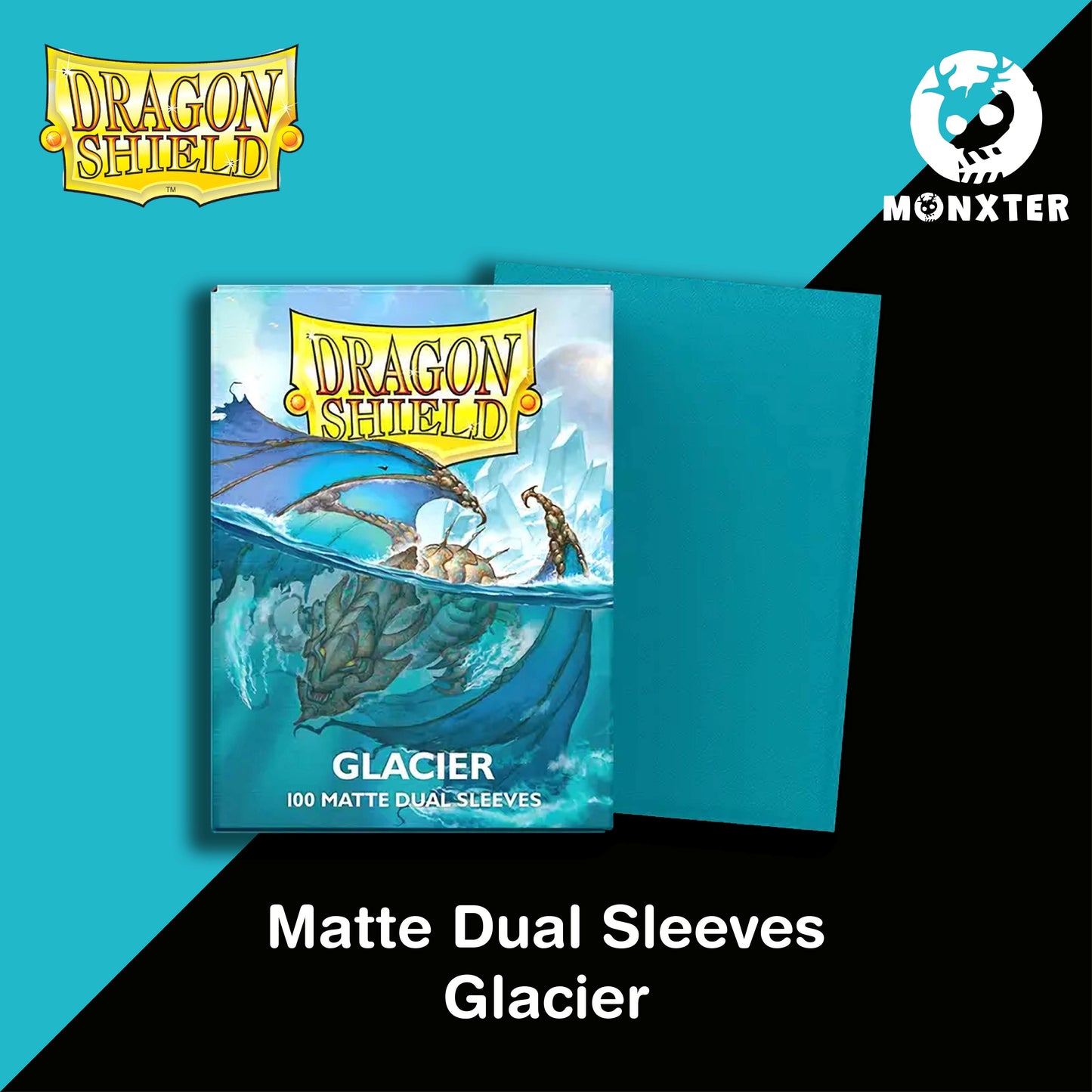 Dragon Shield Glacier Matte Dual Sleeves