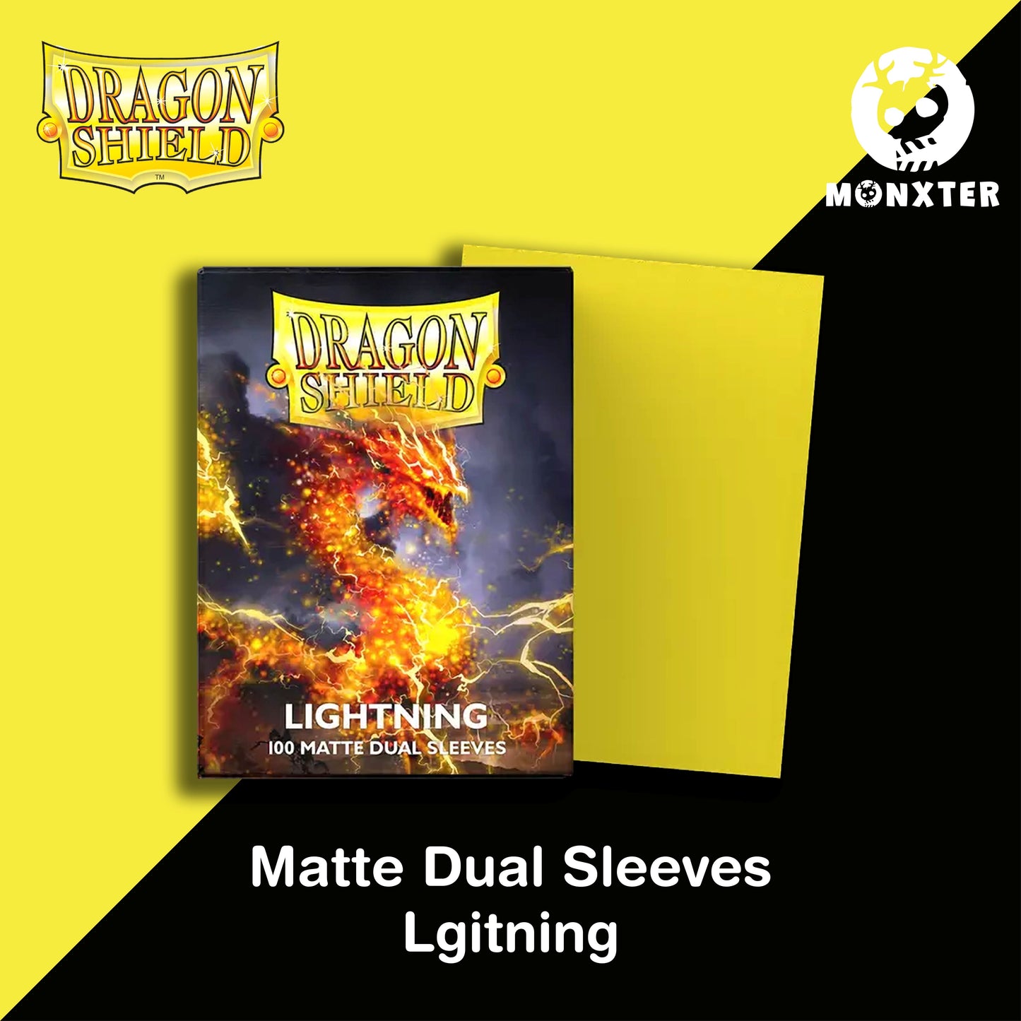Dragon Shield Lightning Matte Dual Sleeves