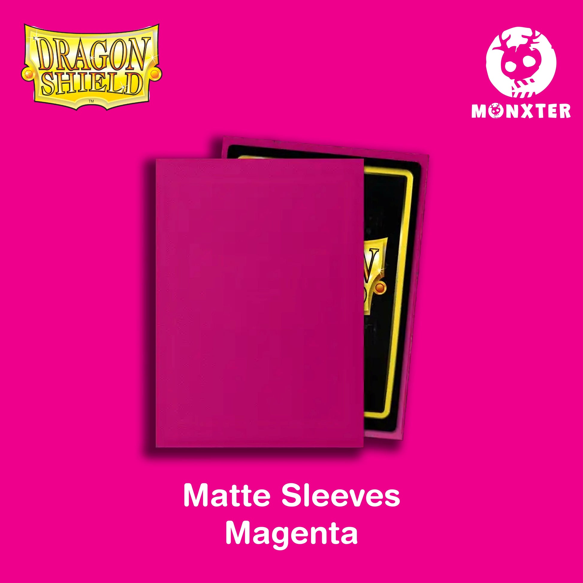 Dragon Shield Magenta Matte Sleeves