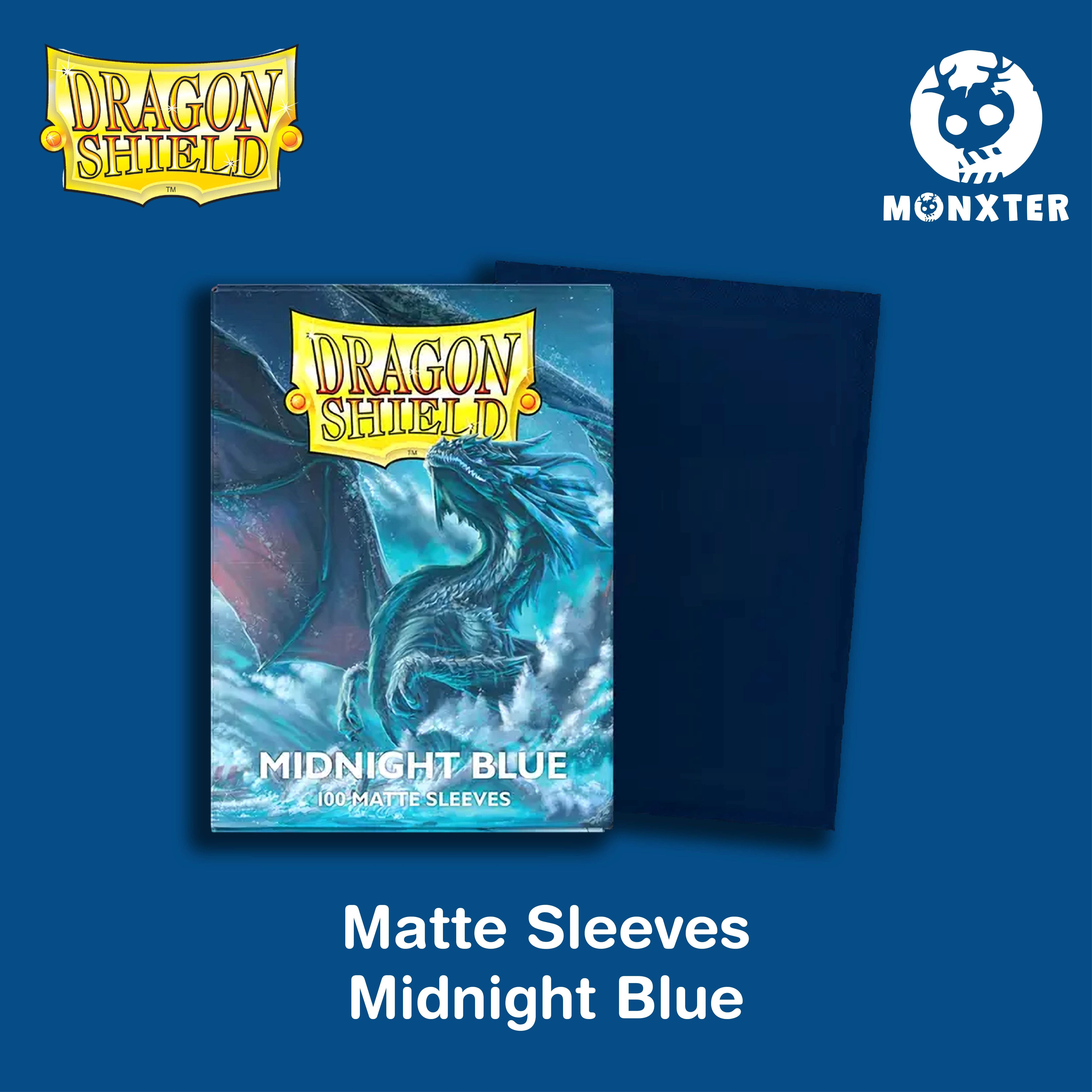 Dragon Shield Midnight Blue Matte Sleeves – Desk Monxter