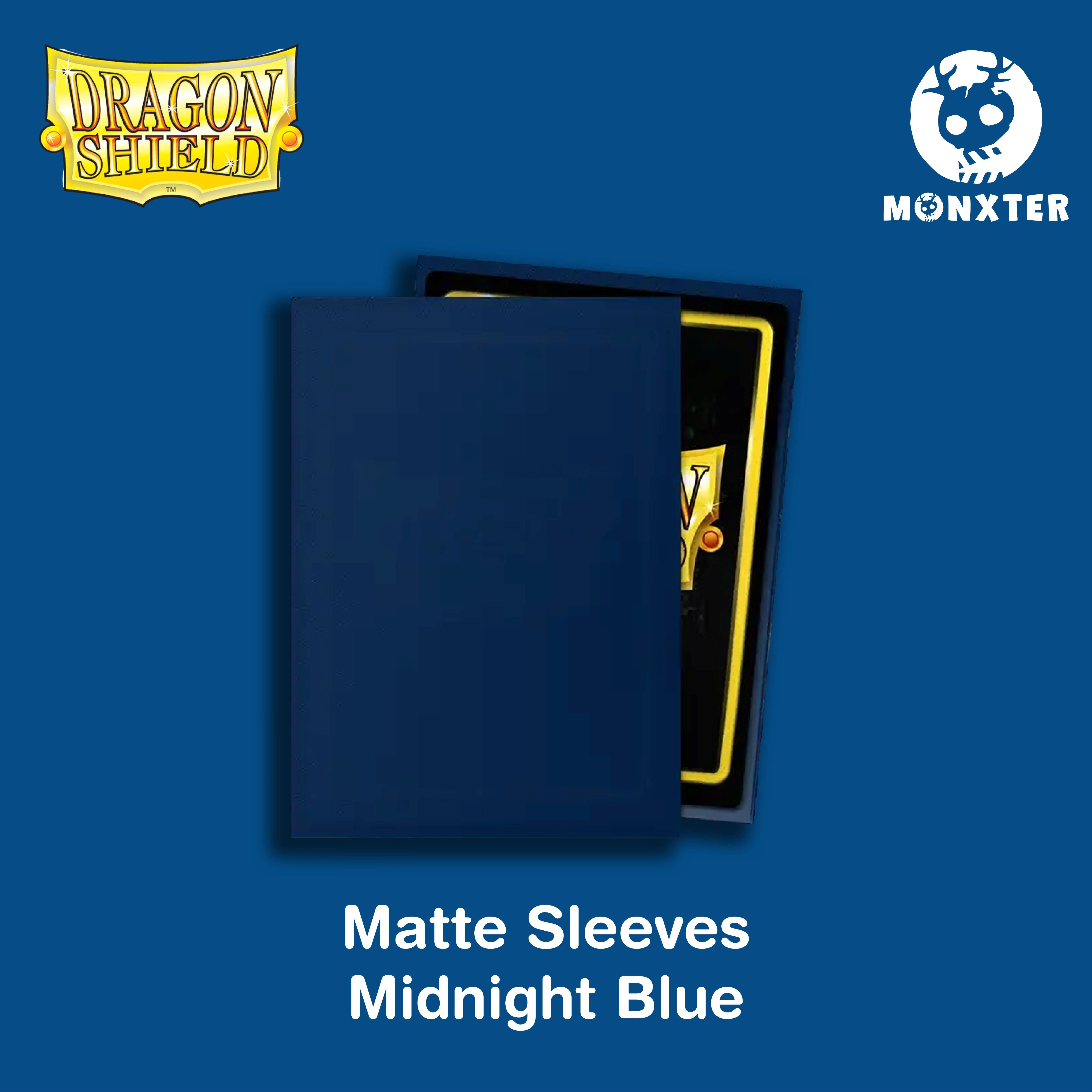 Dragon Shield Midnight Blue Matte Sleeves – Desk Monxter