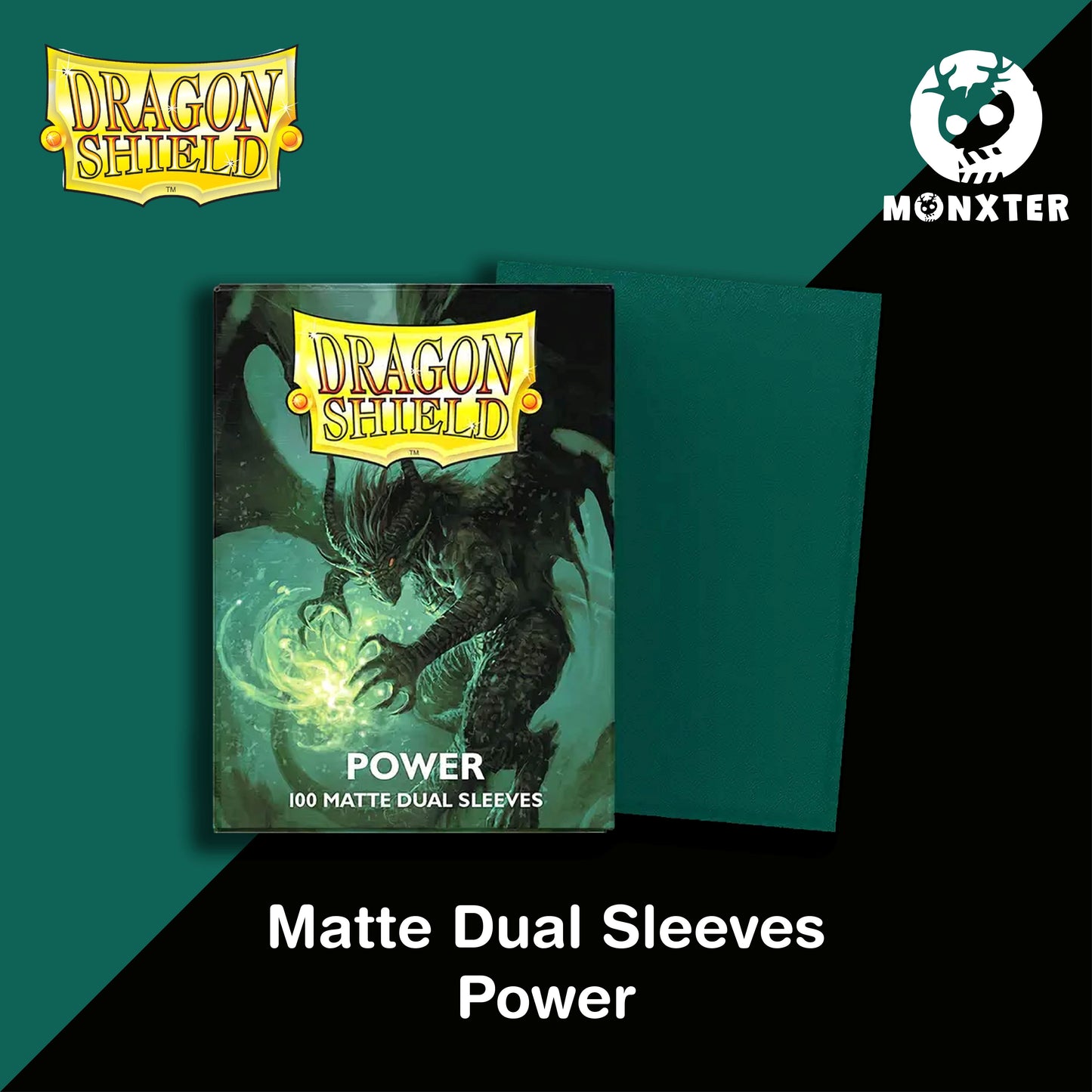 Dragon Shield Power Matte Dual Sleeves