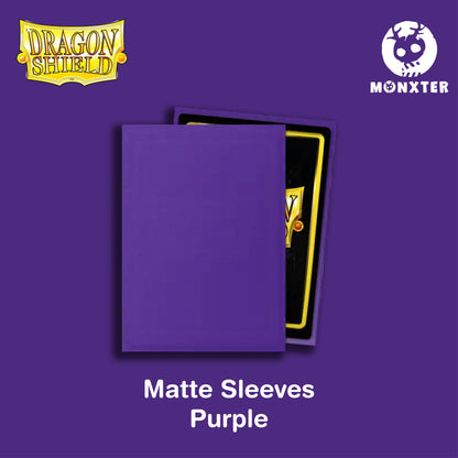 Dragon Shield Purple Matte Sleeves