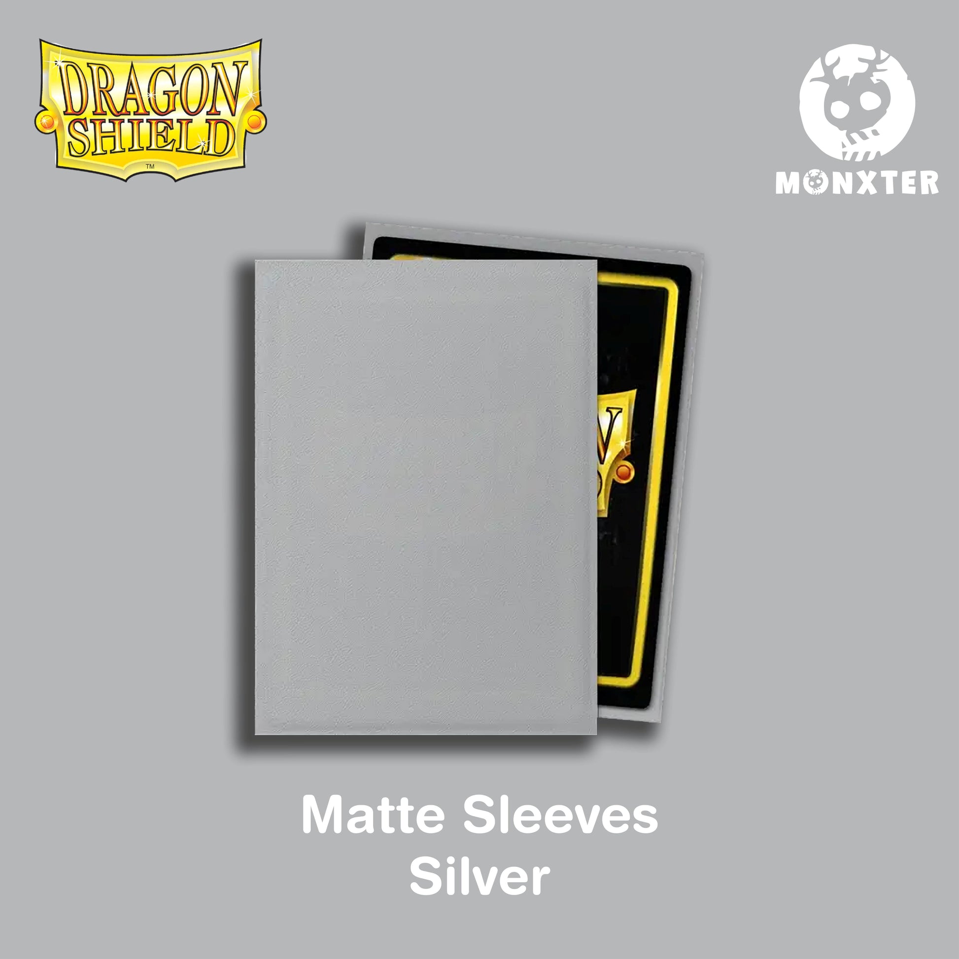 Dragon Shield Silver Matte Sleeves