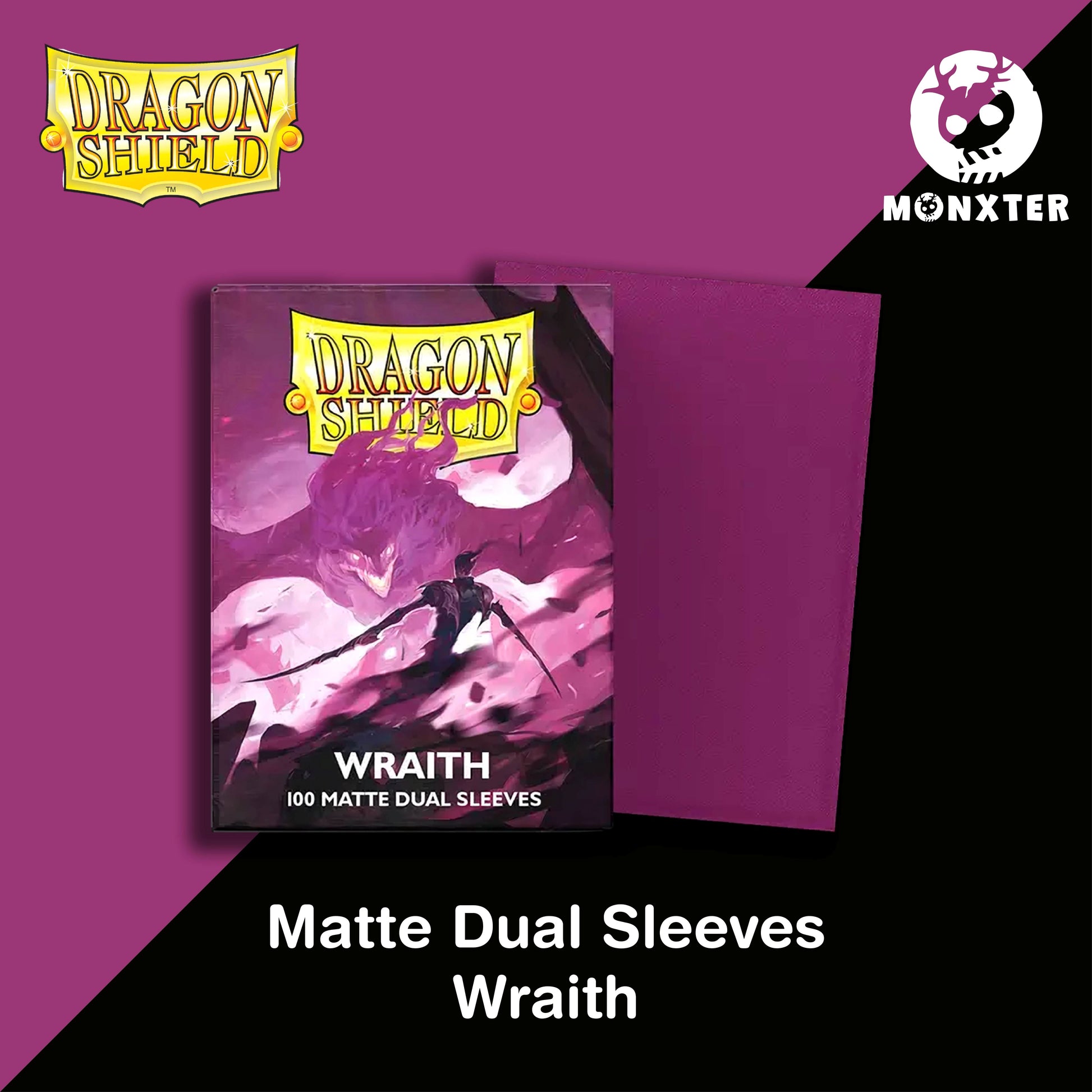 Dragon Shield Wraith Matte Dual Sleeves