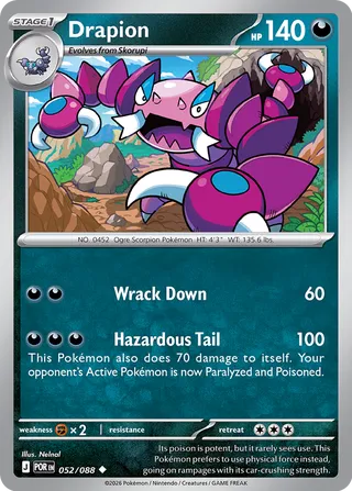Drapion - 052/088 - Perfect Order