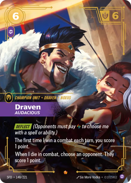 Draven, Audacious - 148/221 - Epic Chaos