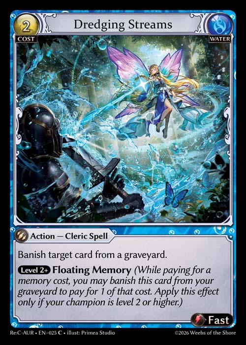 Dredging Streams - Re:Collection Aurelian Regent - C Water