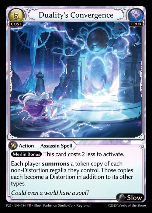 Duality’s Convergence (PR) - Promotional Cards