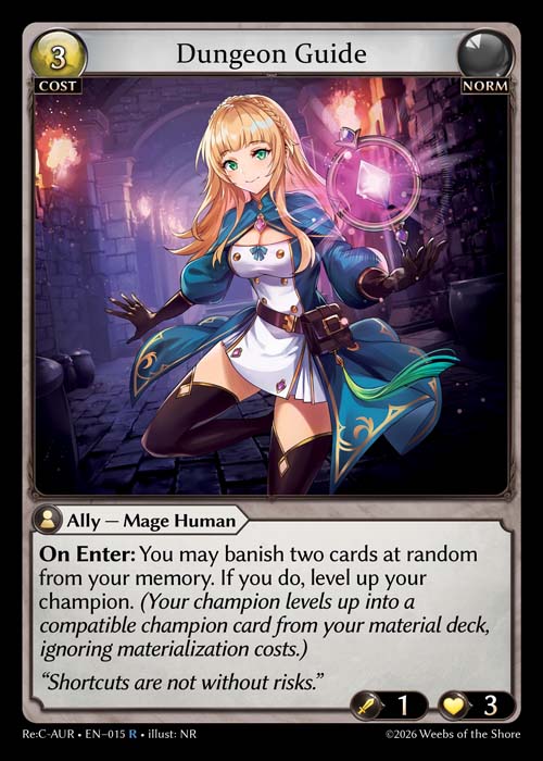 Dungeon Guide - Re:Collection Aurelian Regent - R Norm