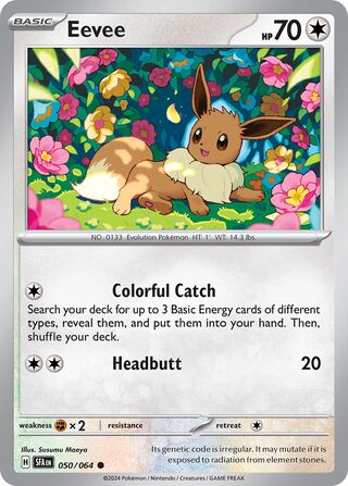 Eevee - 050/064 - Shrouded Fable 
