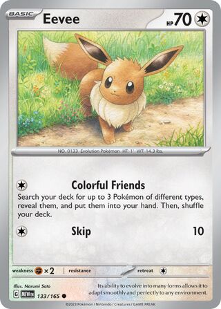 Eevee - 133/165 - 151 
